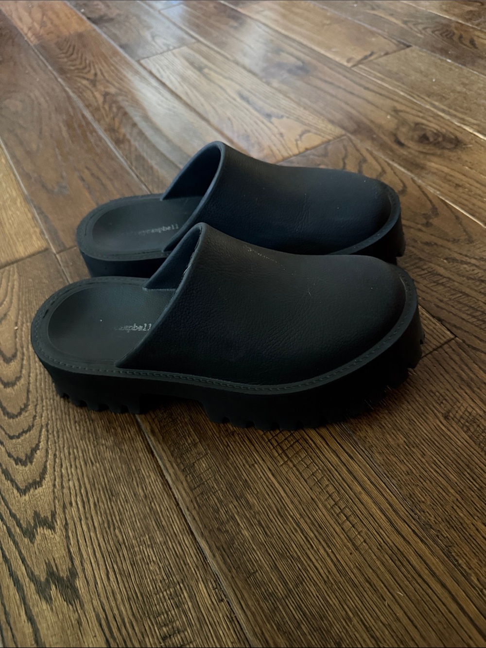 JEFFRY CAMPBELL CLOGGE PLATFORM CLOG Chunky Lug Sole Size 8
